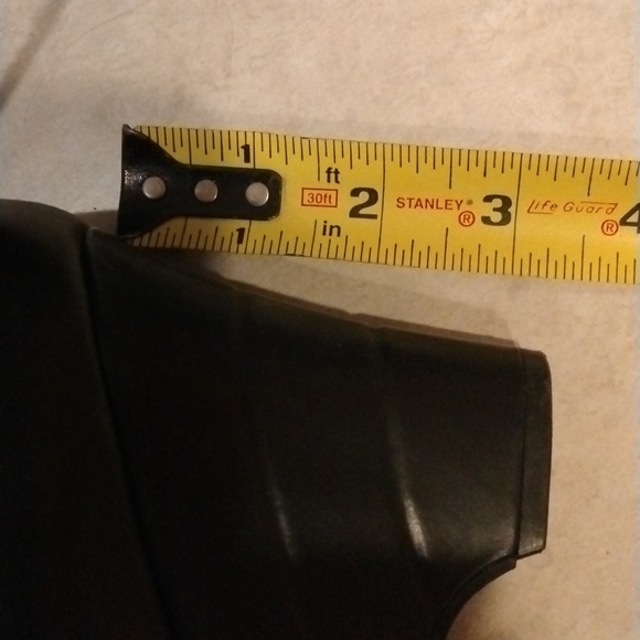 Aerosoles baby boomer black leather wedge shoe with ankle strap, size 8.5 - Picture 5 of 8